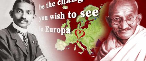 BE the change you want to see in Europa BE the change you want to see in Europa