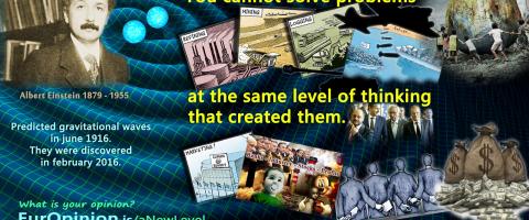 A new level of thinking! (Einstein) A new level of thinking! (Einstein)