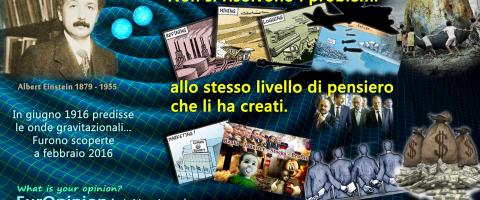 Un nuovo livello di pensiero (Einstein) Un nuovo livello di pensiero (Einstein)